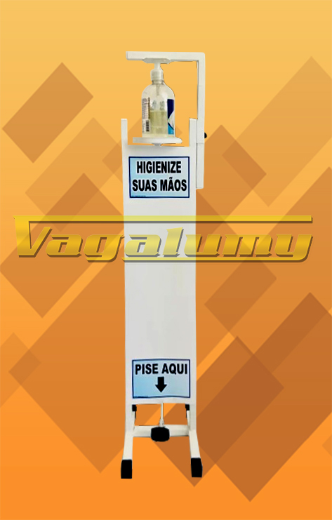 Dispenser Higiênico para Álcool Gel - DGV-01